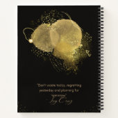 Dankesblatt Notizblock (Rückseite)