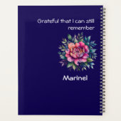 Dankesblatt - Reflektionsplaner Planer (Rückseite)