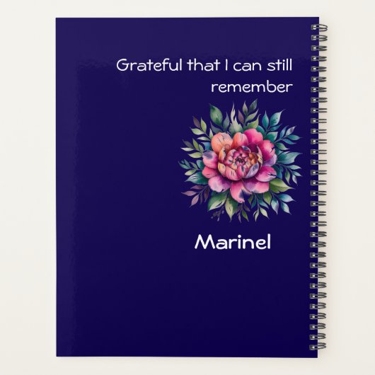 Dankesblatt - Reflektionsplaner Planer (Rückseite)