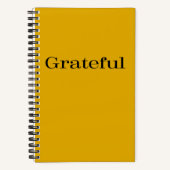 Dankesblatt "Vintag Vibes" Notizblock (Vorderseite)