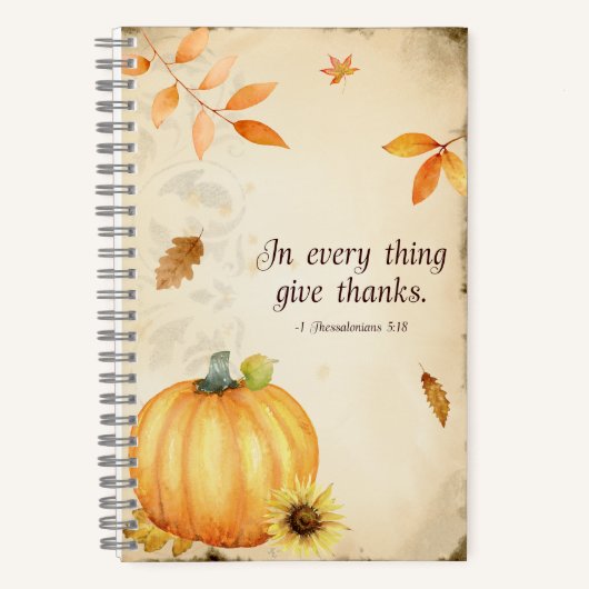 Dankeschenheft Notizblock (Vorderseite)