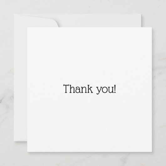 Dankeschön (Rückseite)