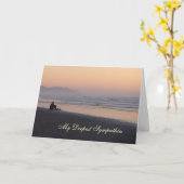 Dankeschön: Am Meer... Karte (Gelbe Blume)