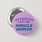 Dankeschön an Ärzte Button (Vorne & Hinten)