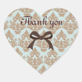 Dankeschön an Aufkleber (Vorderseite)