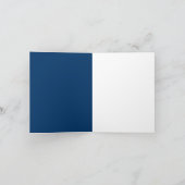 Dankeschön an Custom Gothic Feathers Note Card Dankeskarte (Innenseite)