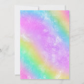 Dankeschön an den Karteninhaber Einladung (Rückseite)