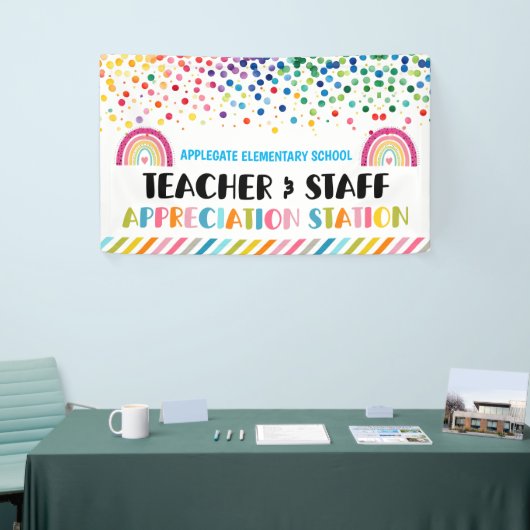 Dankeschön an den Lehrer der Wertungsstation Banner (Messeveranstaltung)