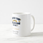 Dankeschön an den Lehrer Kaffeetasse (VorderseiteRechts)