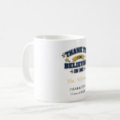 Dankeschön an den Lehrer Kaffeetasse (Vorderseite Links)