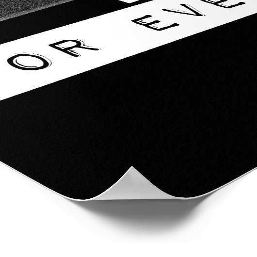 Dankeschön an die Erleuchtung Poster (Ecke)