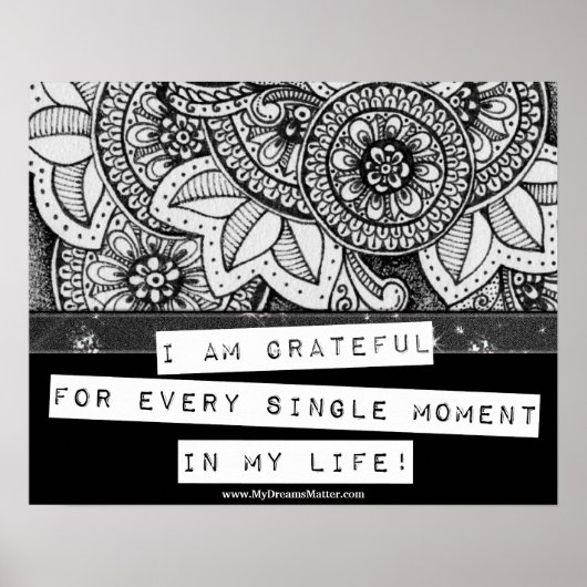 Dankeschön an die Erleuchtung Poster (Vorne)