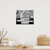 Dankeschön an die Erleuchtung Poster (Küche)