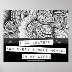 Dankeschön an die Erleuchtung Poster