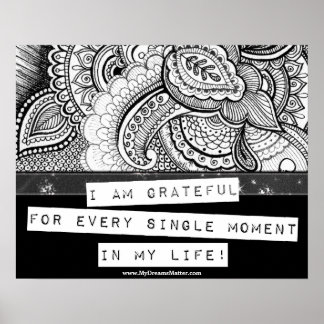 Dankeschön an die Erleuchtung Poster