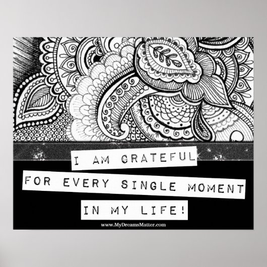 Dankeschön an die Erleuchtung Poster (Vorne)