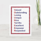 Dankeschön an die Freiwilligen dank Hearts Red Whi Dankeskarte (Vorderseite)