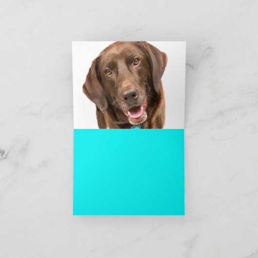 Dankeschön an die Karte (Innenseite)