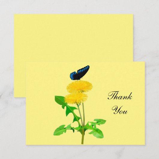 Dankeschön an die Karten (Vorne/Hinten)