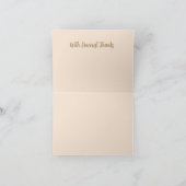 Dankeschön an die Karten : Still Life (Innenseite)