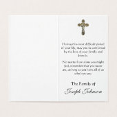 Dankeschön an die katholische Kirche (Innenseite Aufgefaltet)