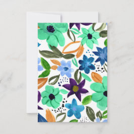 Dankeschön an die Morgenminze / Karte