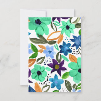 Dankeschön an die Morgenminze / Karte