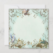 Dankeschön an die Prinzessin der verzauberten Fee Mitteilungskarte (Rückseite)