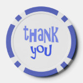 Dankeschön an die Textkunst Pokerchips (Rückseite)