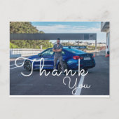 Dankeschön an eine Reparatur Postkarte (Vorderseite)