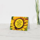 Dankeschön an Freiwillige Karten (Vorderseite)