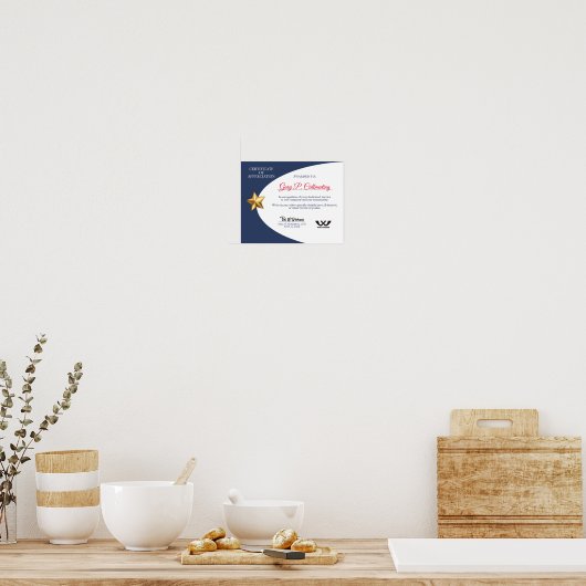 Dankeschön an Freiwilligenmitarbeiter Poster (Küche)