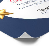 Dankeschön an Freiwilligenmitarbeiter Poster (Ecke)