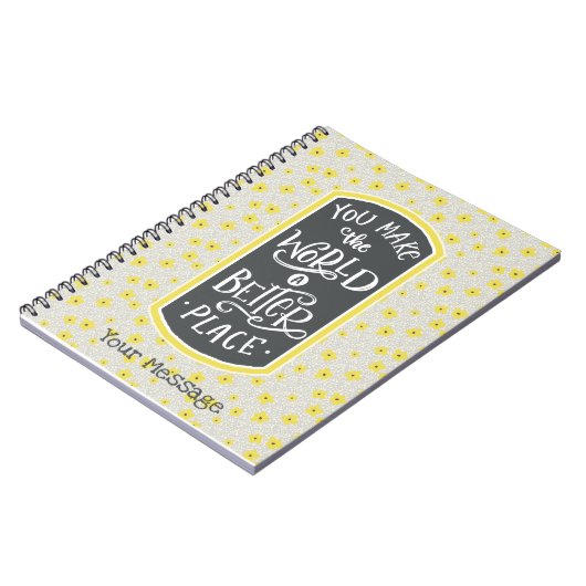 Dankeschön an Ihre Danksagung Notizblock (Linke Seite)