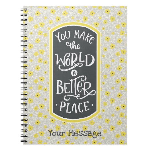 Dankeschön an Ihre Danksagung Notizblock (Vorderseite)