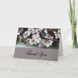 Dankeschön an Kartenplum-Blume Dankeskarte