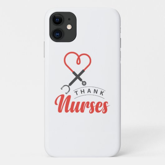 Dankeschön an Krankenschwestern Case-Mate iPhone Hülle (Rückseite)