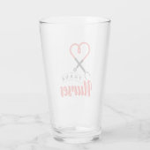 Dankeschön an Krankenschwestern Glas (Rückseite)