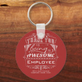 Dankeschön an Red Employees Schlüsselanhänger (Rückseite)