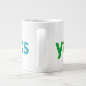 Dankeschön an Sie - Tasse (Rückseite)