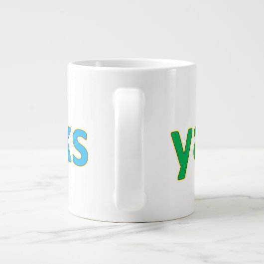 Dankeschön an Sie - Tasse (Rückseite)