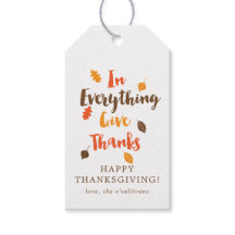 Dankeschön an typografische Herbstleaves - Geschen