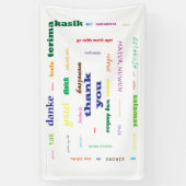 Dankeschön Banner (Vertikal)