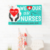 Dankeschön Banner für Krankenpflege Woche (Insitu)