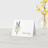 Dankeschön/Bestätigungskarte Karte (Gelbe Blume)