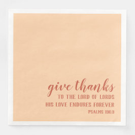 Dankeschön Bible Scripting Christlicher Erntedank Serviette