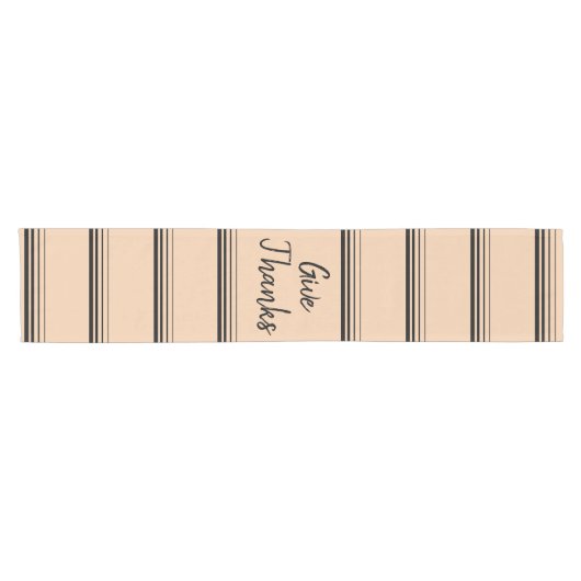 Dankeschön Blush Table Runner Kurzer Tischläufer (Horizontal)