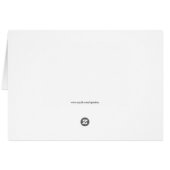 Dankeschön Card, Coastal Starfish (Rückseite Horizontal)