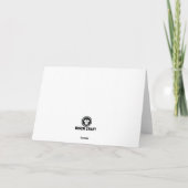 Dankeschön Card - Kunstgewerbe und Kunstgewerbe Ge Dankeskarte (Rückseite)