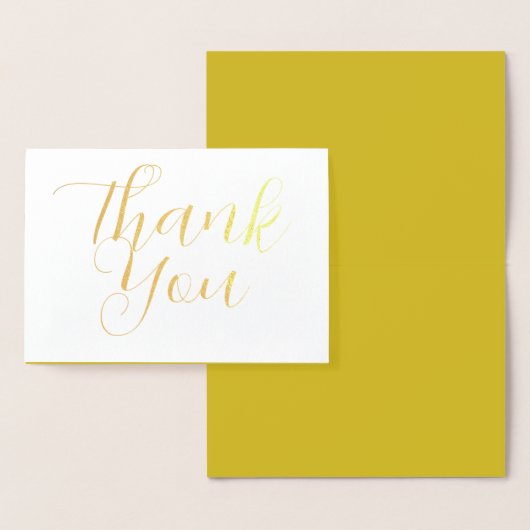 Dankeschön Card, Modern Calligraphy Trendy Card Folienkarte (Anzeige)